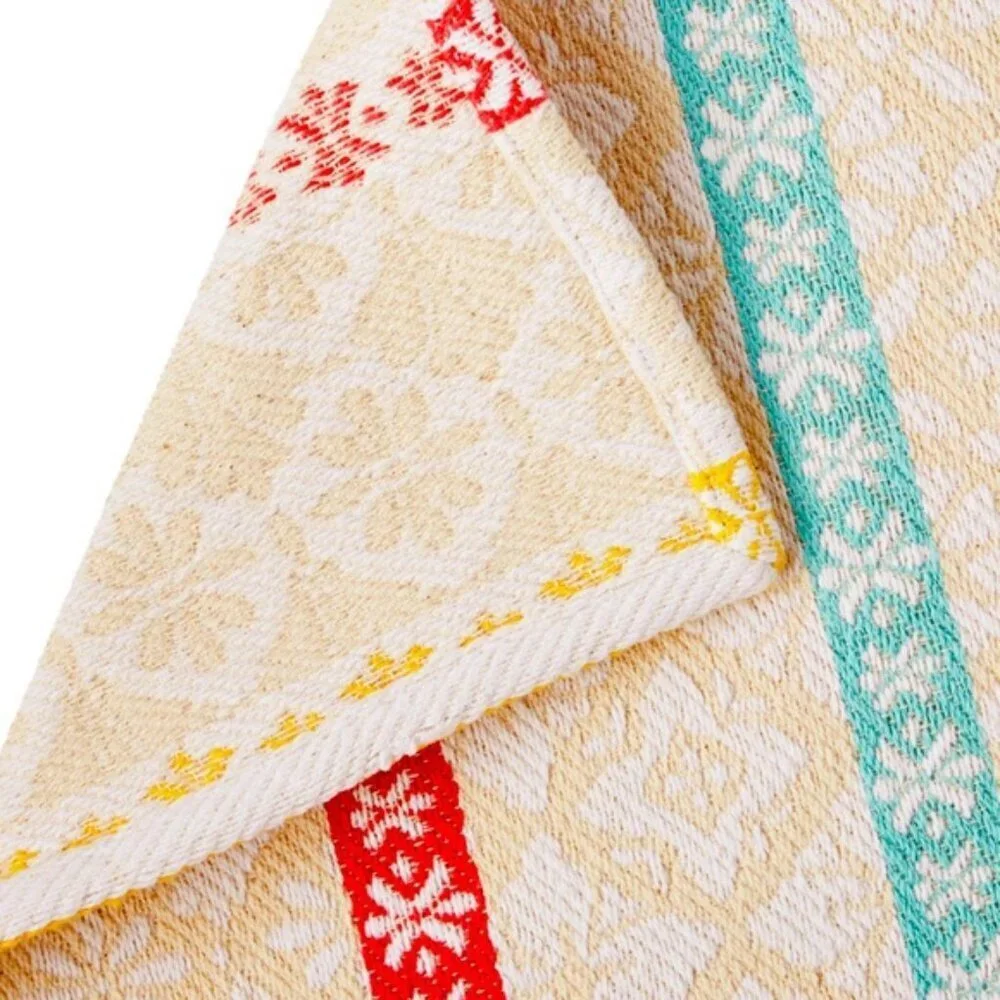 The Pioneer Woman Multi Stripe Fabric Placemats Farmhouse Rectangle 4 Piece Set
